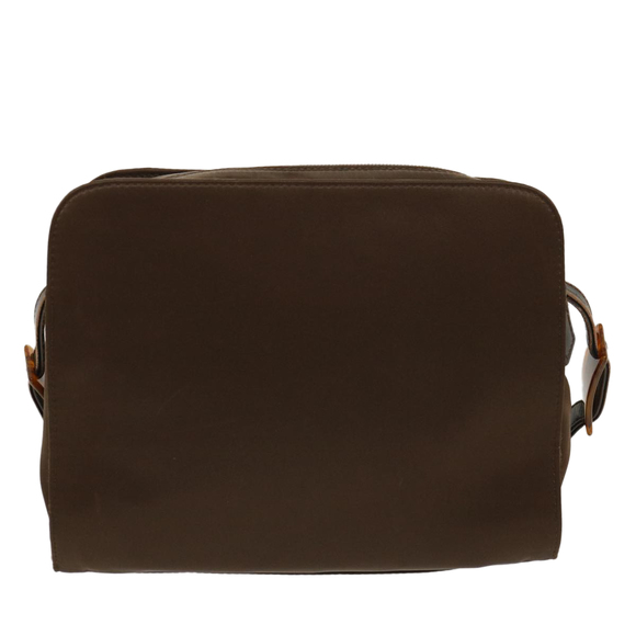 SAINT LAURENT Shoulder Bag Nylon Brown Auth 39940 - Picture 3 of 16